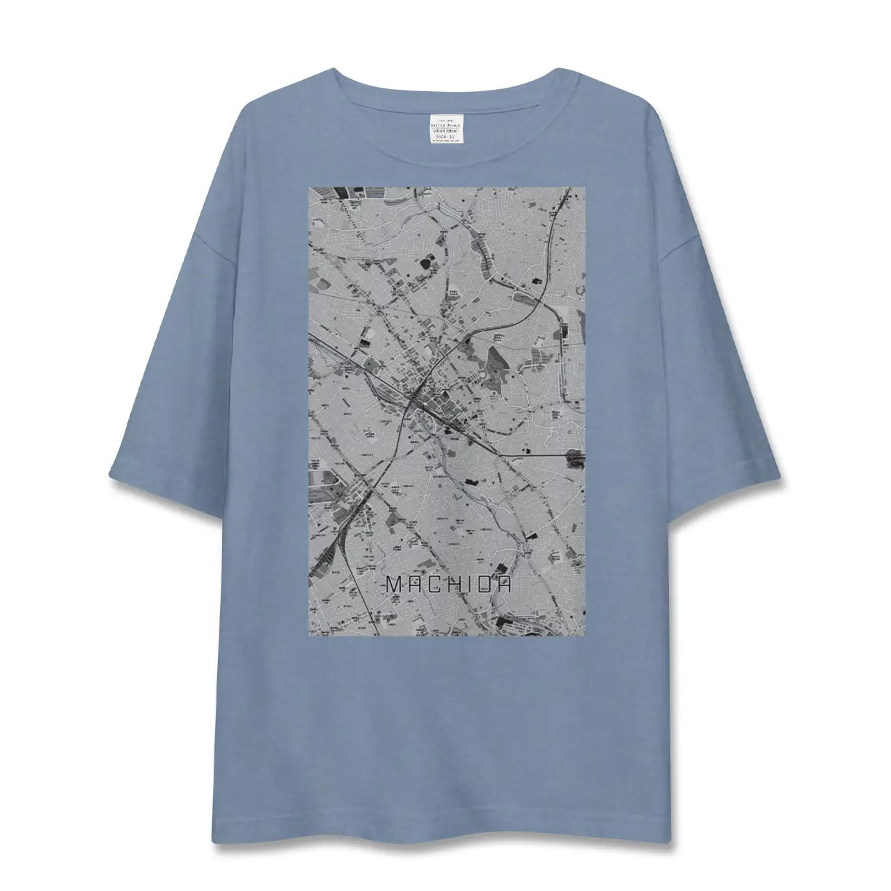 【町田（東京都）】地図柄ビッグシルエットTシャツ