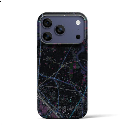 【町屋（東京都）】地図柄iPhoneケース（バックカバータイプ）