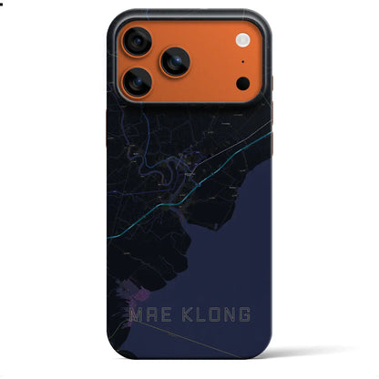 【メークロン（タイ）】地図柄iPhoneケース（バックカバータイプ）