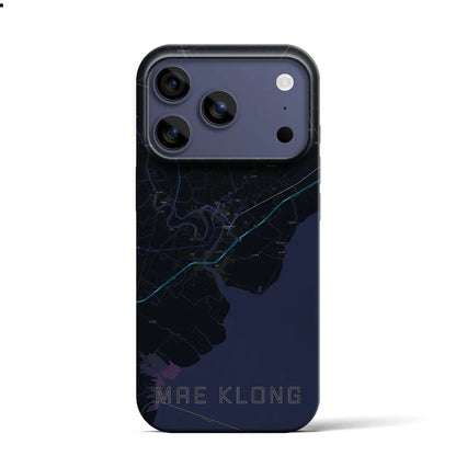 【メークロン（タイ）】地図柄iPhoneケース（バックカバータイプ）