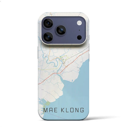 【メークロン（タイ）】地図柄iPhoneケース（バックカバータイプ）