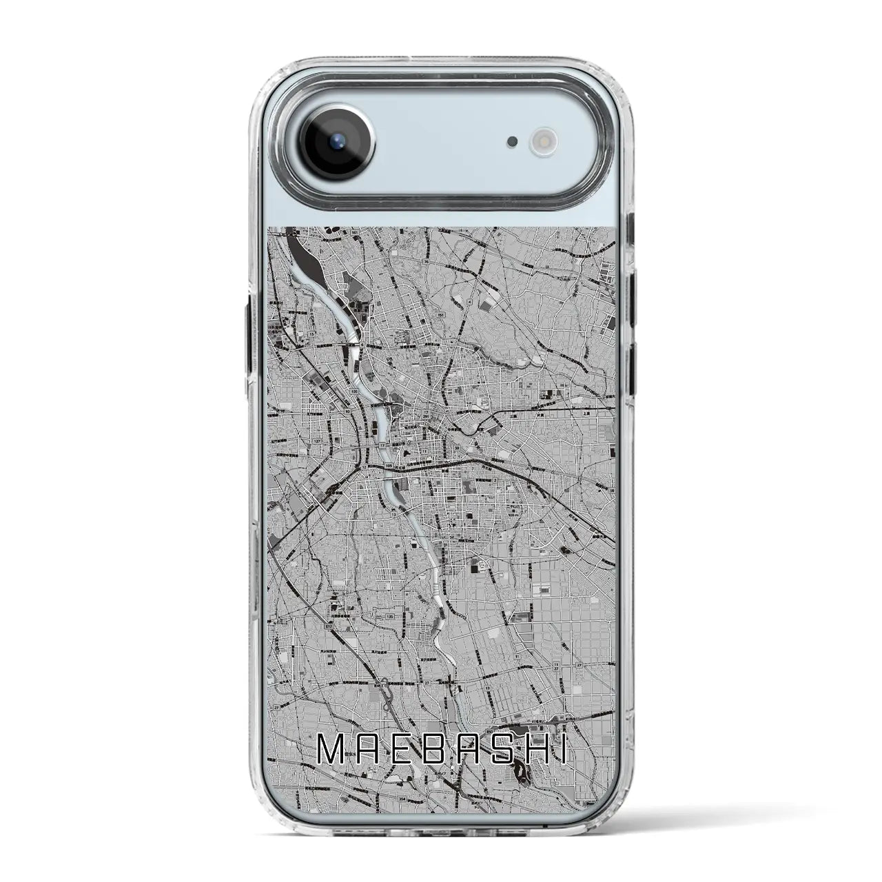 【前橋（群馬県）】地図柄iPhoneケース（MagSafeタイプ）