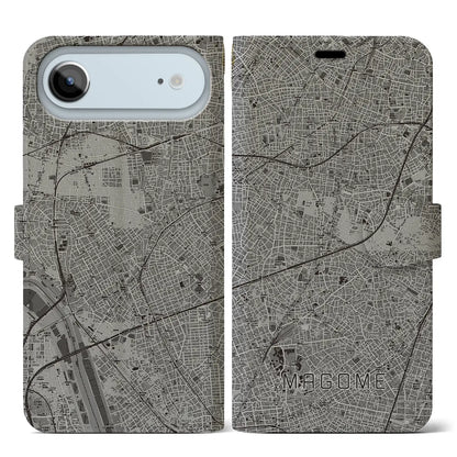 【馬込（東京都）】地図柄iPhoneケース（手帳タイプ）