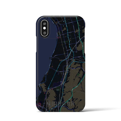 【米原（滋賀県）】地図柄iPhoneケース（バックカバータイプ）