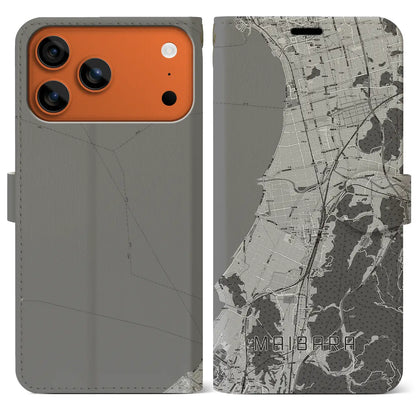 【米原（滋賀県）】地図柄iPhoneケース（手帳タイプ）