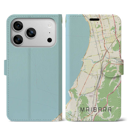 【米原（滋賀県）】地図柄iPhoneケース（手帳タイプ）