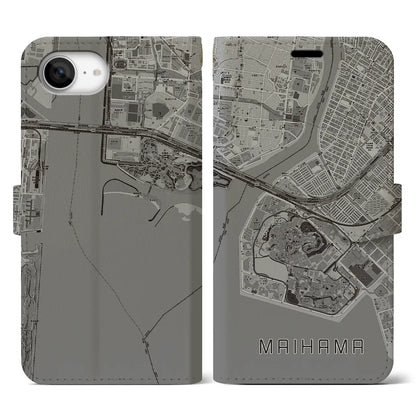 【舞浜（千葉県）】地図柄iPhoneケース（手帳タイプ）