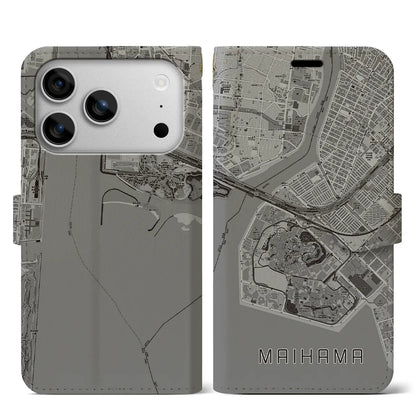 【舞浜（千葉県）】地図柄iPhoneケース（手帳タイプ）