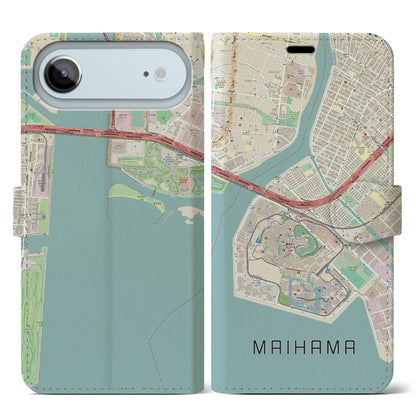 【舞浜（千葉県）】地図柄iPhoneケース（手帳タイプ）