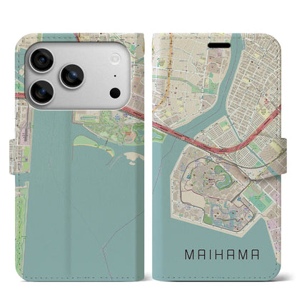 【舞浜（千葉県）】地図柄iPhoneケース（手帳タイプ）