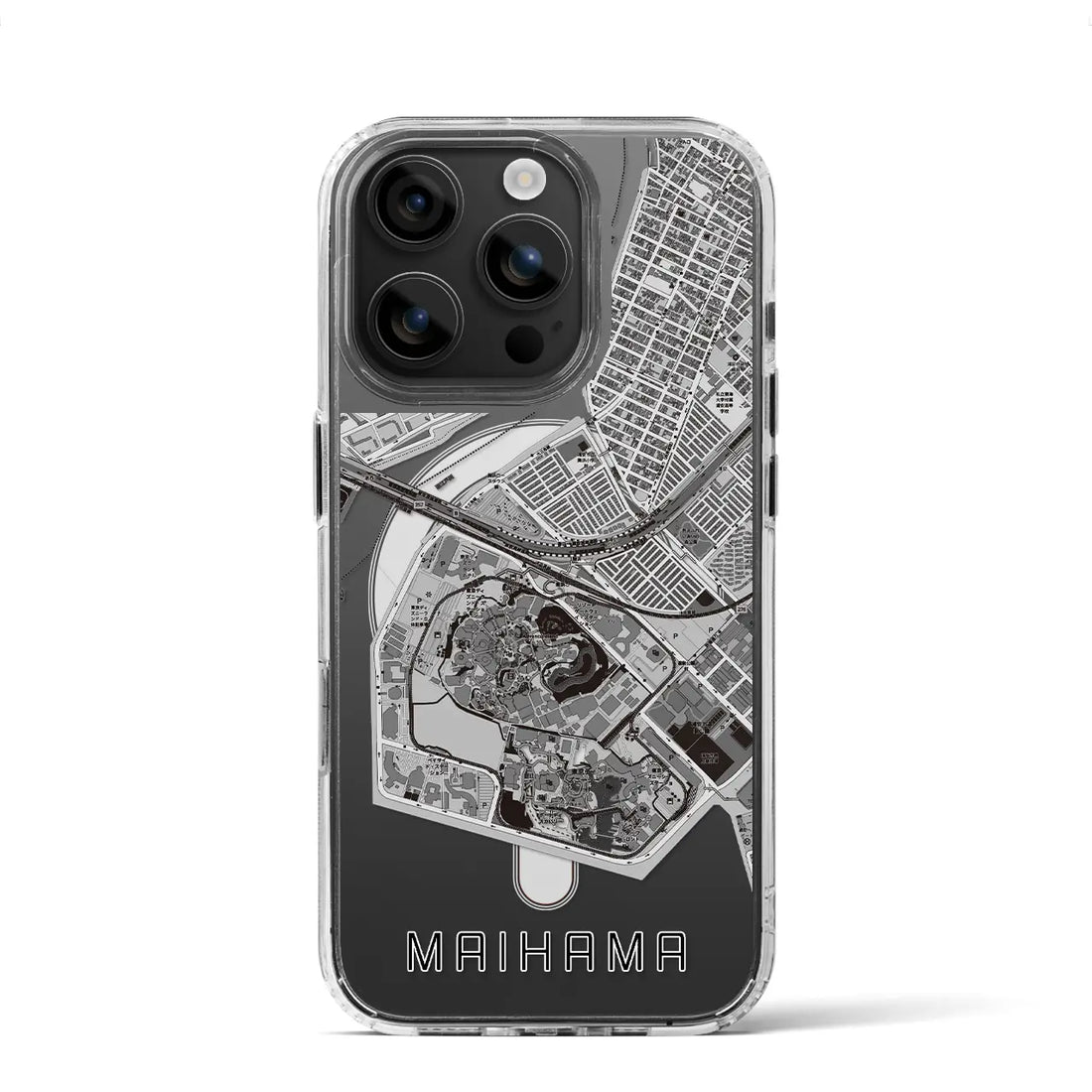 【舞浜（千葉県）】地図柄iPhoneケース（MagSafeタイプ）