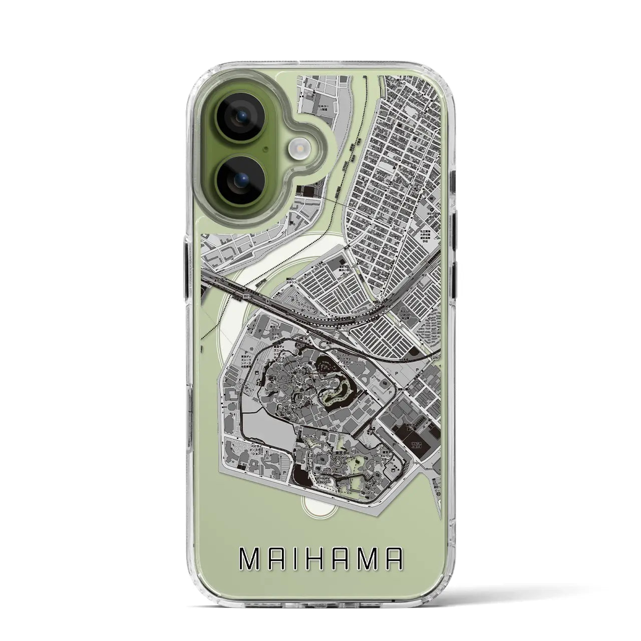 【舞浜（千葉県）】地図柄iPhoneケース（MagSafeタイプ）