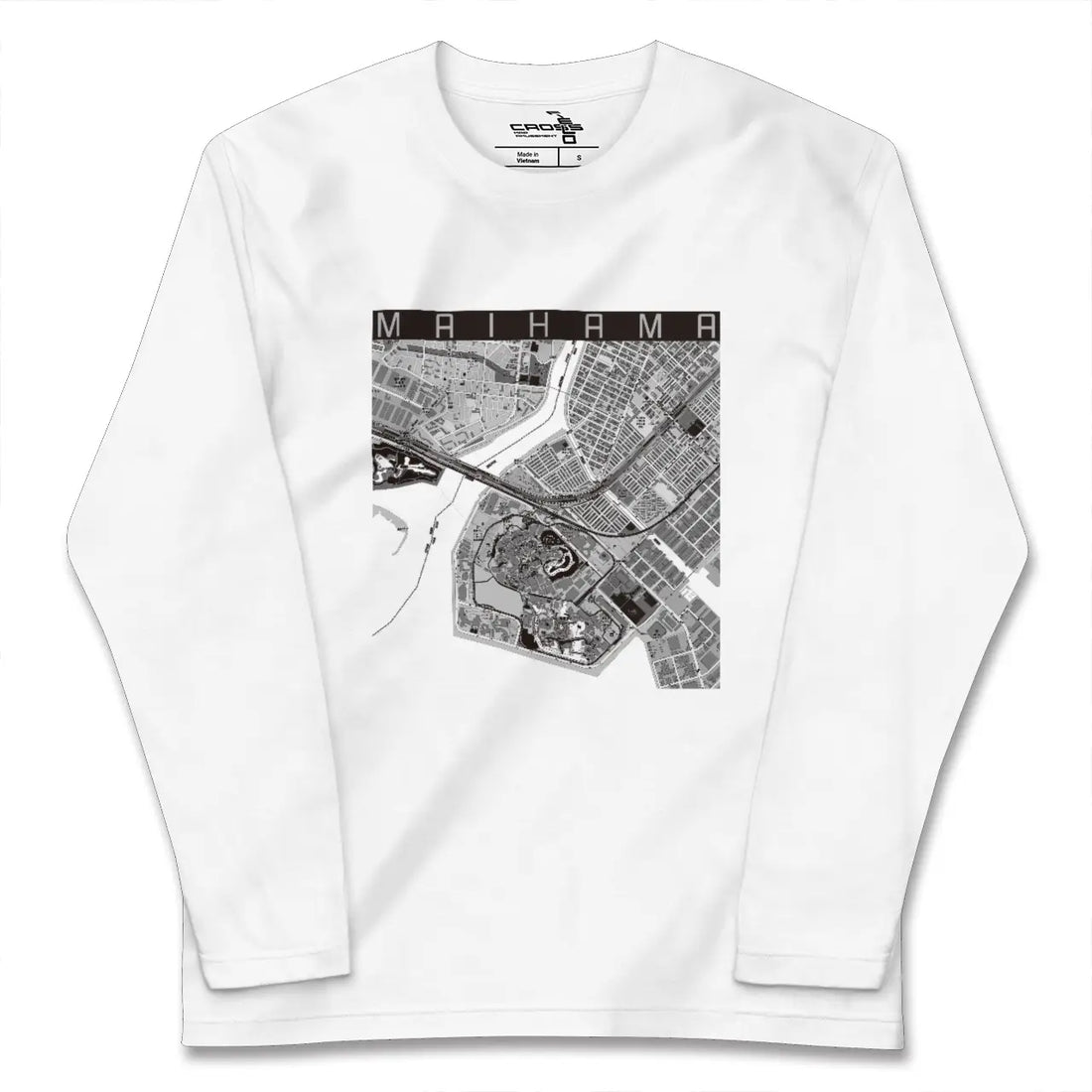 【舞浜（千葉県）】地図柄ロングスリーブTシャツ