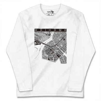 【舞浜（千葉県）】地図柄ロングスリーブTシャツ