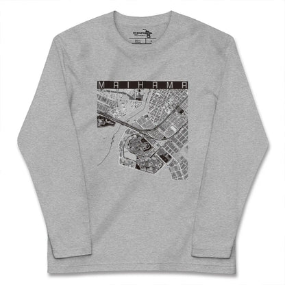 【舞浜（千葉県）】地図柄ロングスリーブTシャツ