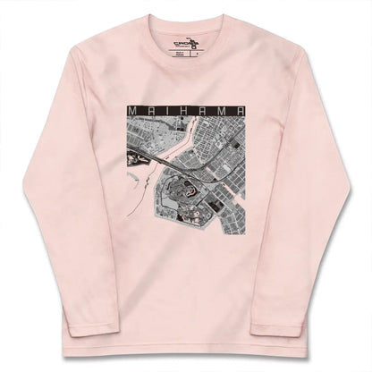 【舞浜（千葉県）】地図柄ロングスリーブTシャツ