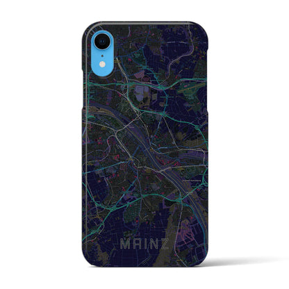 【マインツ（ドイツ）】地図柄iPhoneケース（バックカバータイプ）