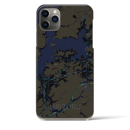 【舞鶴（京都府）】地図柄iPhoneケース（バックカバータイプ）