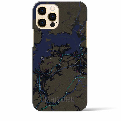 【舞鶴（京都府）】地図柄iPhoneケース（バックカバータイプ）