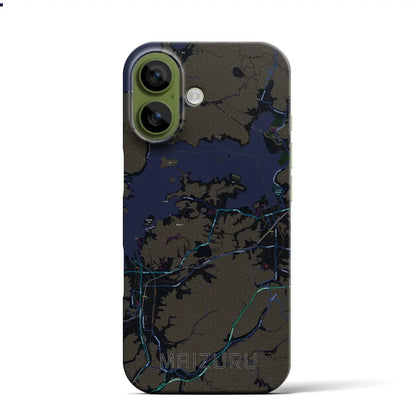 【舞鶴（京都府）】地図柄iPhoneケース（バックカバータイプ）