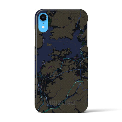 【舞鶴（京都府）】地図柄iPhoneケース（バックカバータイプ）