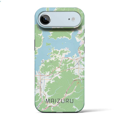 【舞鶴（京都府）】地図柄iPhoneケース（バックカバータイプ）