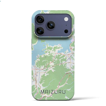 【舞鶴（京都府）】地図柄iPhoneケース（バックカバータイプ）