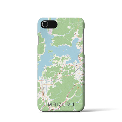 【舞鶴（京都府）】地図柄iPhoneケース（バックカバータイプ）