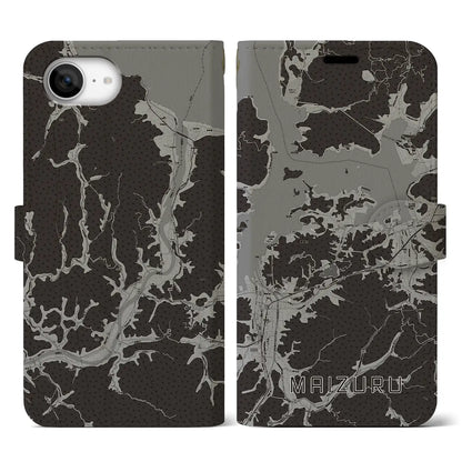 【舞鶴（京都府）】地図柄iPhoneケース（手帳タイプ）