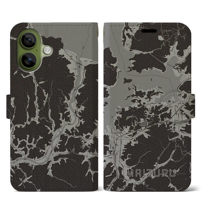 【舞鶴（京都府）】地図柄iPhoneケース（手帳タイプ）