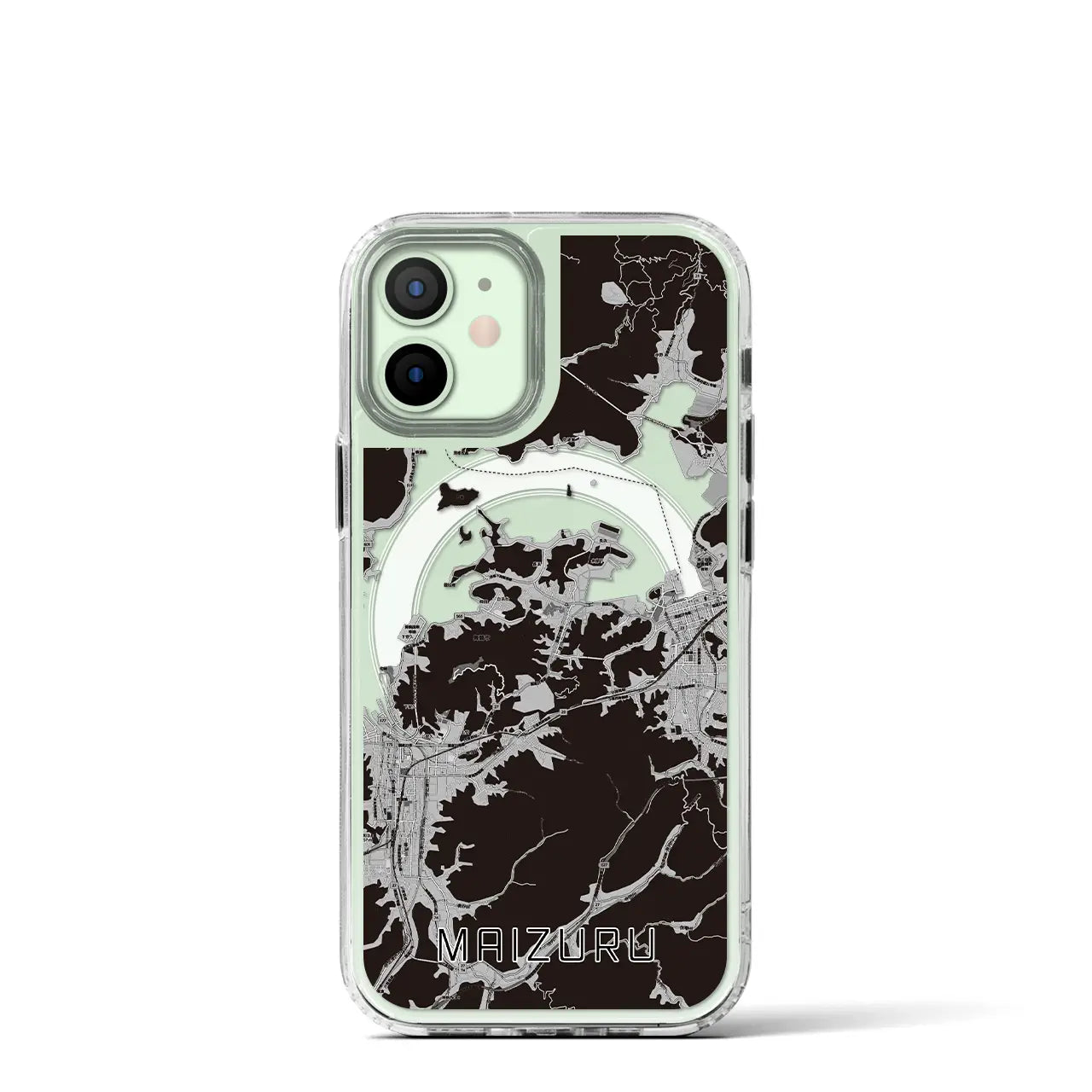 【舞鶴（京都府）】地図柄iPhoneケース（MagSafeタイプ）