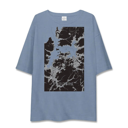 【舞鶴（京都府）】地図柄ビッグシルエットTシャツ