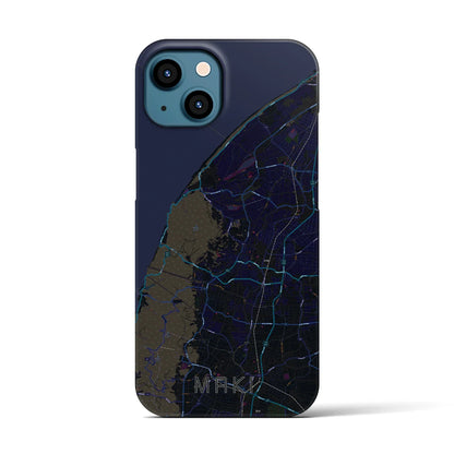 【巻（新潟県）】地図柄iPhoneケース（バックカバータイプ）