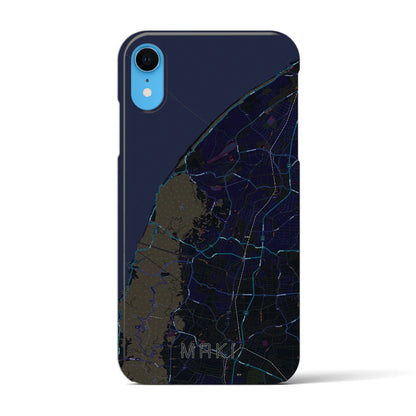 【巻（新潟県）】地図柄iPhoneケース（バックカバータイプ）