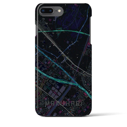 【幕張（千葉県）】地図柄iPhoneケース（バックカバータイプ）