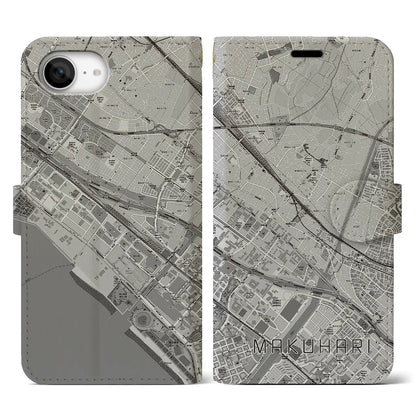 【幕張（千葉県）】地図柄iPhoneケース（手帳タイプ）