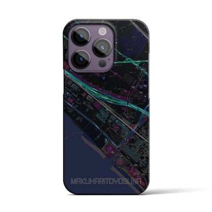 【幕張豊砂（千葉県）】地図柄iPhoneケース（バックカバータイプ）