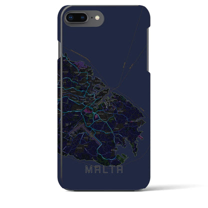 【マルタ】地図柄iPhoneケース（バックカバータイプ）