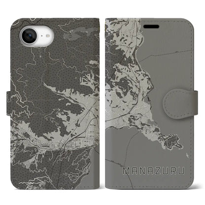 【真鶴（神奈川県）】地図柄iPhoneケース（手帳タイプ）