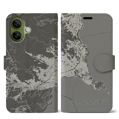 【真鶴（神奈川県）】地図柄iPhoneケース（手帳タイプ）