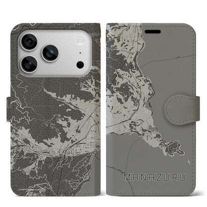 【真鶴（神奈川県）】地図柄iPhoneケース（手帳タイプ）