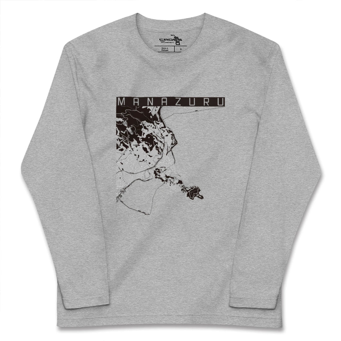 【真鶴（神奈川県）】地図柄ロングスリーブTシャツ