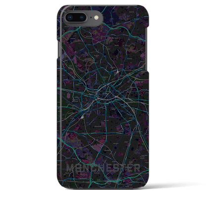 【マンチェスター（イギリス）】地図柄iPhoneケース（バックカバータイプ）