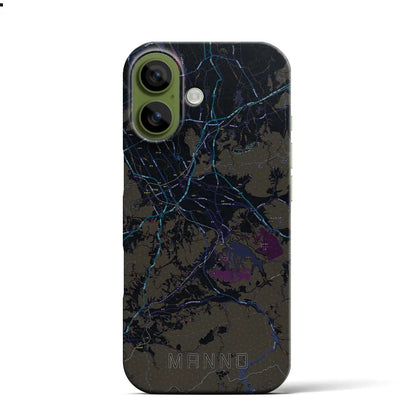 【まんのう（香川県）】地図柄iPhoneケース（バックカバータイプ）