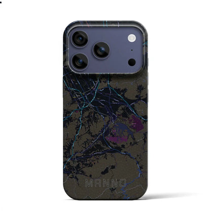 【まんのう（香川県）】地図柄iPhoneケース（バックカバータイプ）