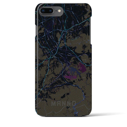 【まんのう（香川県）】地図柄iPhoneケース（バックカバータイプ）