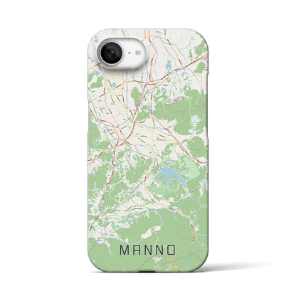 【まんのう（香川県）】地図柄iPhoneケース（バックカバータイプ）