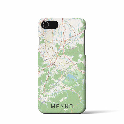 【まんのう（香川県）】地図柄iPhoneケース（バックカバータイプ）