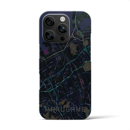 【丸亀（香川県）】地図柄iPhoneケース（バックカバータイプ）