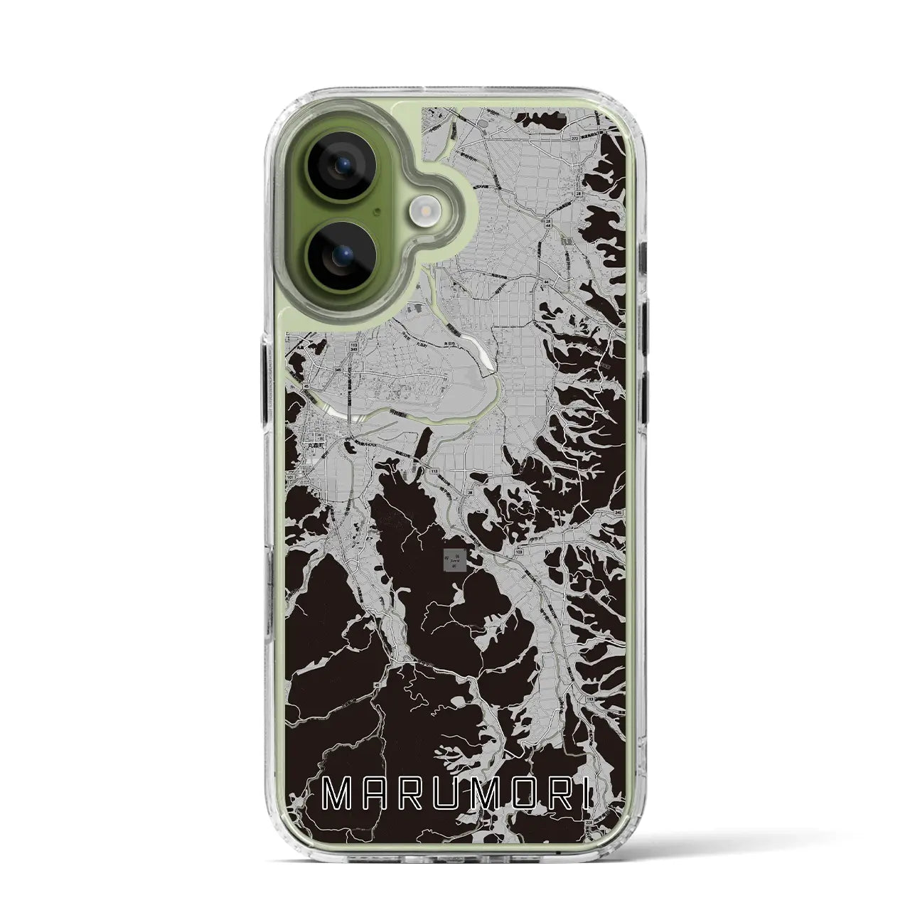 【丸森（宮城県）】地図柄iPhoneケース（MagSafeタイプ）